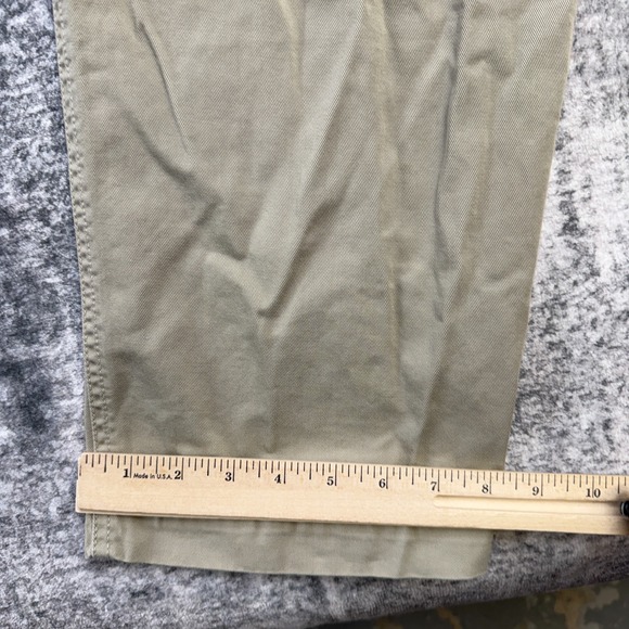 VTG Ralph Lauren Polo Jeans Co Pants Mens 31x32 Khaki Utility Pleated Y2K NOS - Picture 12 of 13